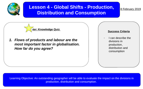 Global Governance and Systems - Lesson 4: Global Shifts