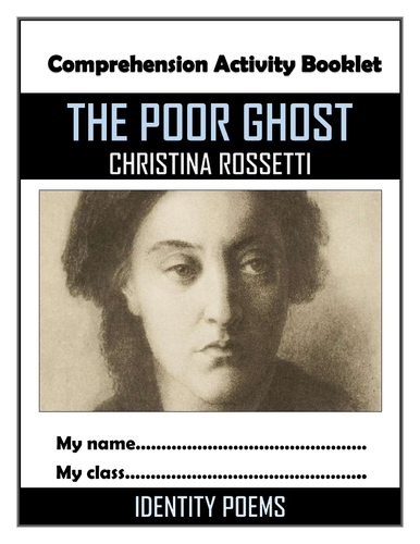 The Poor Ghost Comprehension Activities Booklet!