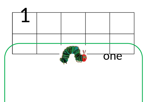 Hungry Caterpillar 10 frames