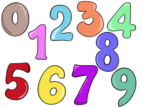 Numbers (0-9)- Clip Arts Creator Kit: ADD-ON- For Personal or ...