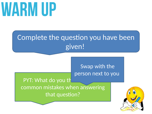 Break Even 4 lessons. GCSE Business 9-1 Unit 1.3