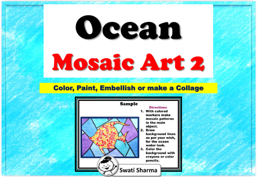 Ocean Mosaic Art Project, Set 2