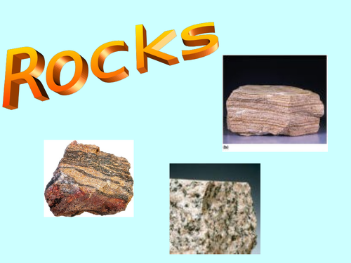 This resource explains rocks , types of rocks and formation of rocks and life cycle of rocks etc.
