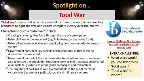 13. How did ‘total war’ change Germany?