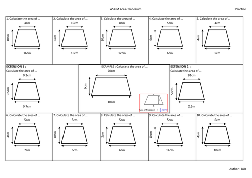 Area of a Trapezium