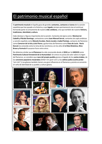 El patrimonio musical y su diversidad