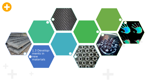 1.3 Developments in new materials