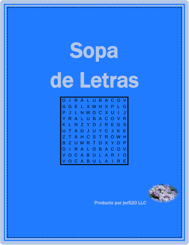 verano summer in spanish wordsearch teaching resources