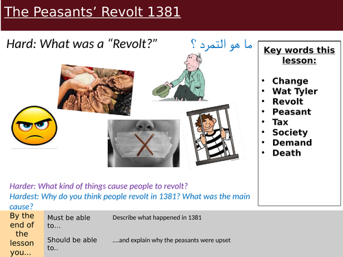 The Peasant's Revolt 1381