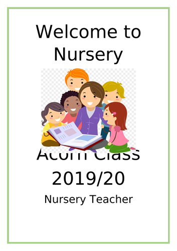Welcome to Nursery Booklet for parents