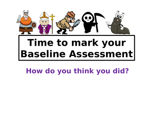 Y9 Baseline Assessment Edexcel style could be used for Y10 or  Y11 as a refresher