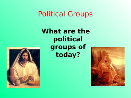 Politics at the Time of Jesus