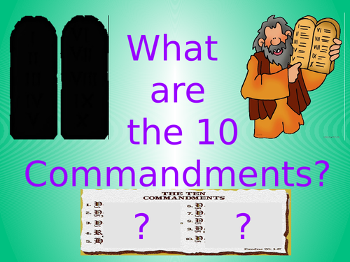 10 Commandments