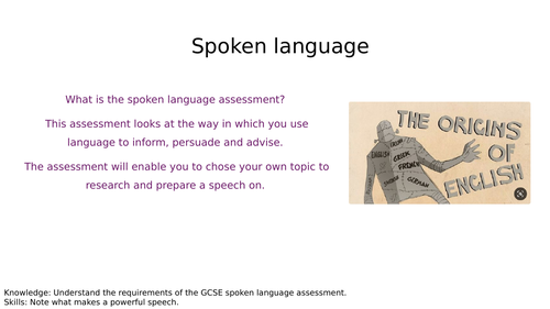 Spoken Language scheme