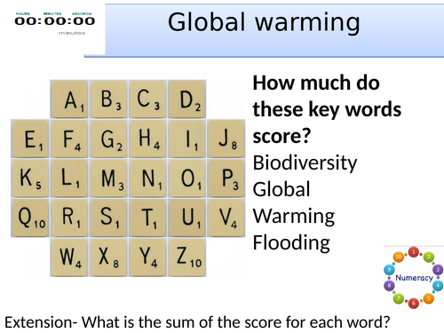Topic Global warming AQA trilogy