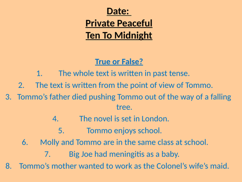 Private peaceful summary picture