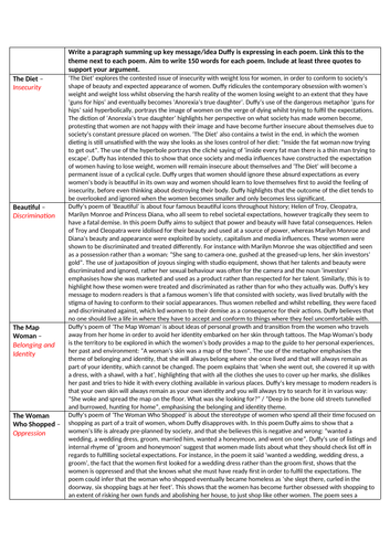 Feminine Gospels analysis