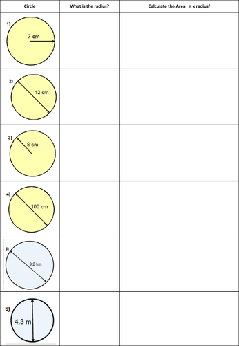 Volume of Cylinders LA - Scaffolded Worksheet