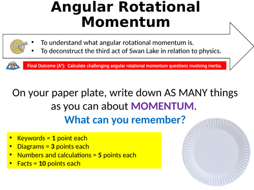 AS/A LEVEL PHYSICS: ANGULAR MOMENTUM
