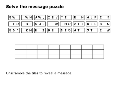 Solve the message puzzle from Marco Polo