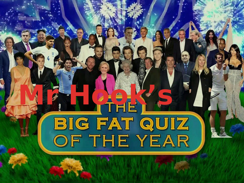 Mr Hook's Big Fat Quiz of the Year 2019