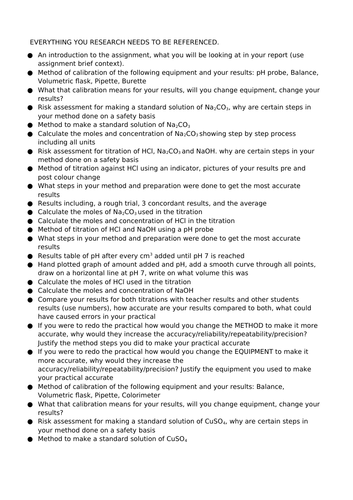 Btec level 3 Applied science Unit 2 student help sheets