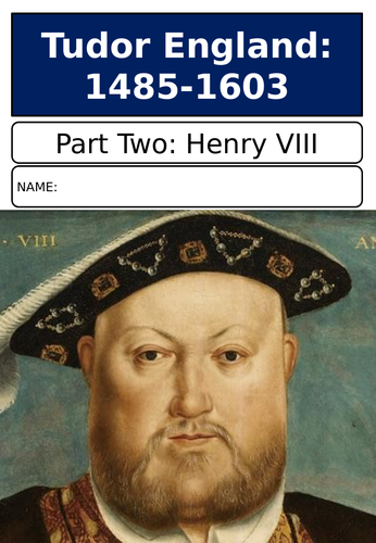 AQA Henry VIII Revision Booklet