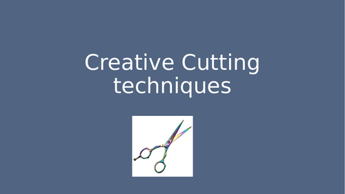 Level 3 Creative cutting techniques