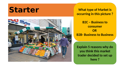 BTEC Tech Award B2B/B2B