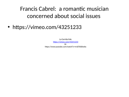 A French songwriter : Francis Cabrel