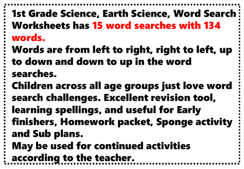 1st-grade-science-earth-science-word-search-worksheets-teaching