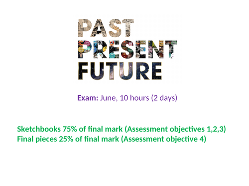 GCSE Art Past, Present and/or Future Exam Theme Intro