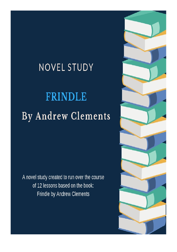 Frindle Unit Plan - Novel Study with Worksheets