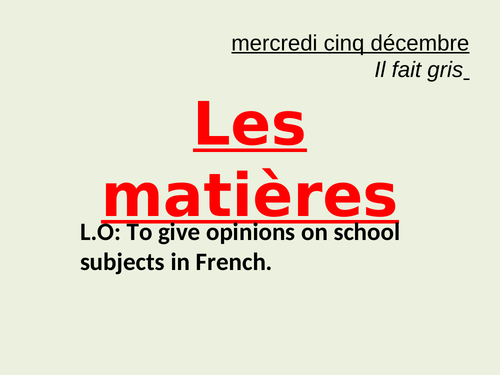 Dynamo Module 2 French KS3