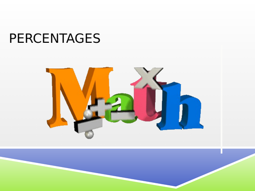 Basic Percentages PowerPoint