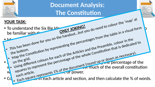 What type of government framework does the constitution establish?