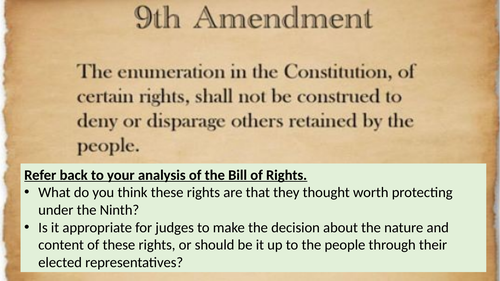 How far are the rights contained within the constitution an effective guarantee of freedom?