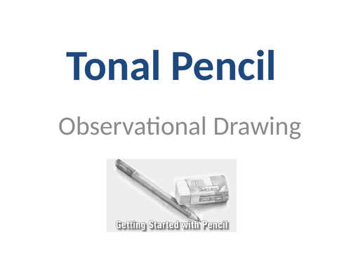 GCSE Art - AO1 Observational Drawing & Tonal Pencil