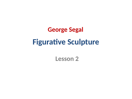 Figurative Sculpture - Lesson 2