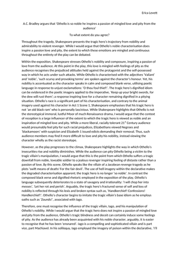 Othello essay pdf image