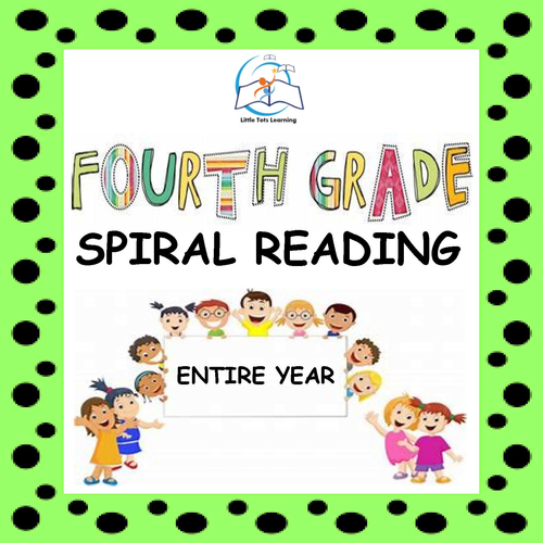4th Grade Daily Reading Homework | Reading Comprehension Passages with Questions