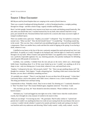 Non Fiction Extract - Language Paper 2 Year 9 | Teaching Resources