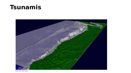 Tsunami formation  and features