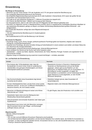 AQA A Level German YEAR 2 (A2) topics notes