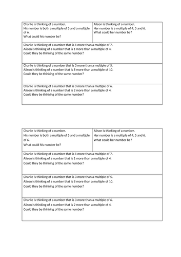Year 6 Mastery Division/ BODMAS