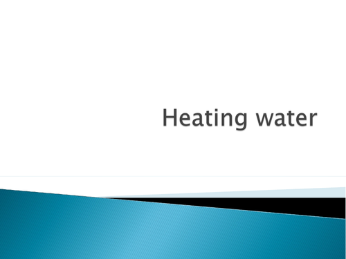 Heating Water
