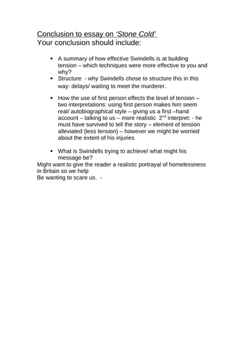 Stone cold essay 05 picture