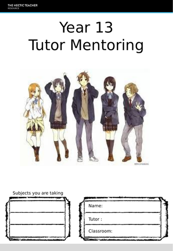 6th Form Mentoring Booklets