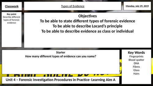 Types of Evidence