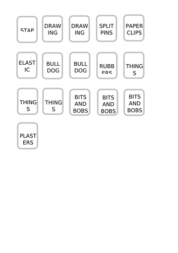 Really Useful Box Labels